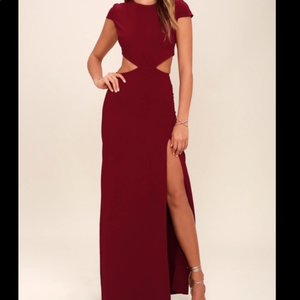 Lulu’s Conversation Piece Cut-Out Dress